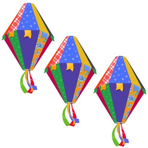 Decoração de Parede Balão Junino - 03 unidades