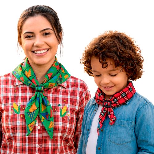 Lenço Junino Estampado