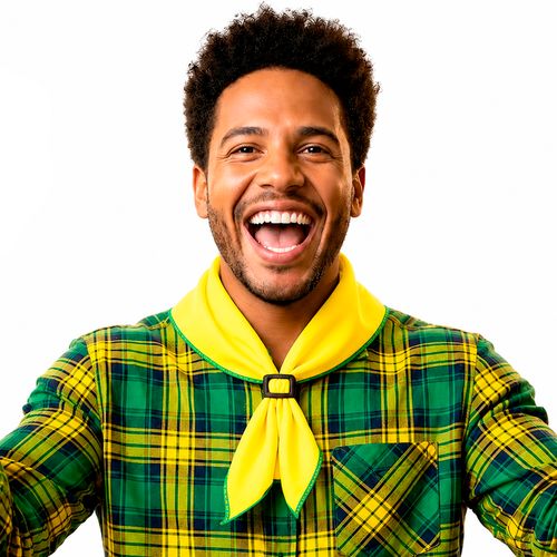 Lenço Junino Amarelo