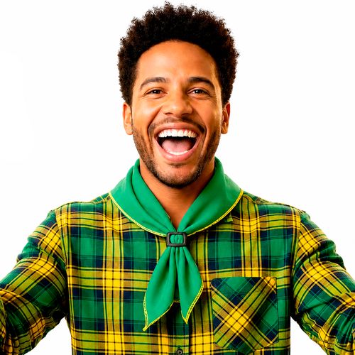 Lenço Junino Verde