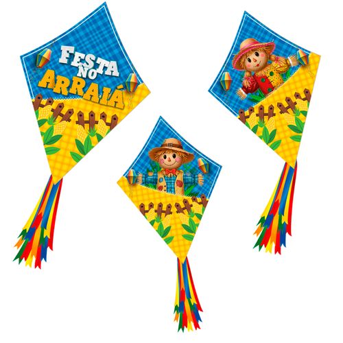 Kit Pipas Espantalhos - 03 unidades