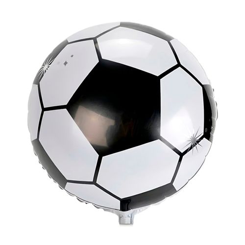 *Balão Metalizado Bola de Futebol 18"