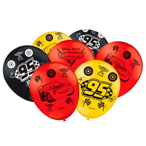 *Balão 9 Carros - 25 unidades