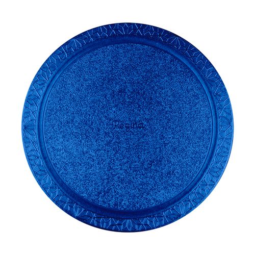 Cakeboard Redondo Azul Royal 28cm