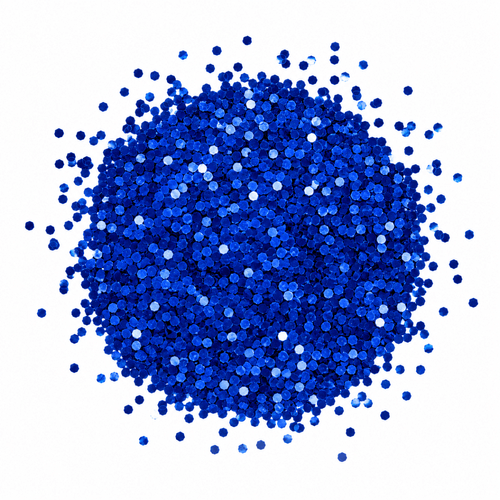 Confete Metalizado Azul 2mm - 15 gramas