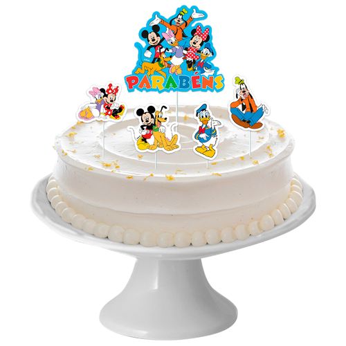 *Decoração de Bolo Mickey e Amigos