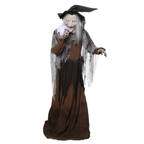 Boneco Bruxa Matilda Som Luz e Movimento - 160cm