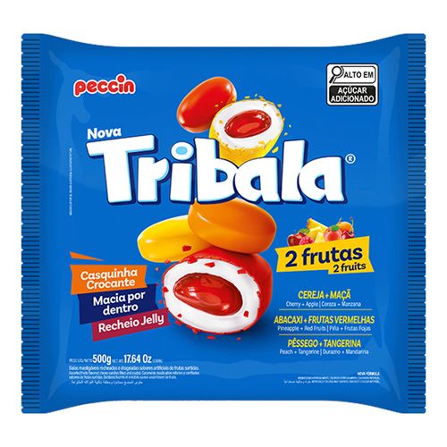 Bala Tri 2 Frutas Sortidas 500g